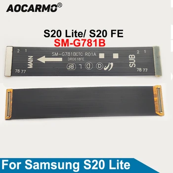 Aocarmo Samsung Galaxy S20 Lite/S20 FE G781B Galvenās Valdes Savienotājs Mātesplati Savienojumu Flex Cable Rezerves Daļas