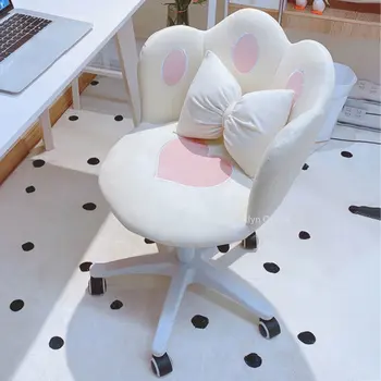 Istabu Kopmītnē Biroja Krēsls, Dators 360° Grozāmie Kosmētiku, Biroja Krēsls, Margas, Ziemeļvalstu Galda Sandalye Dizaina Mēbeles XY50DC