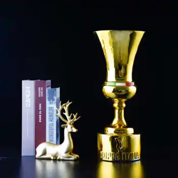 karstā pārdošanas 44cm itālijas Kausa Trofeju Super Kausa Kopija 1:1 Trofeju Zelta Fani Dekoratīvie Dāvanu, Suvenīru Sveķu Vākšanu