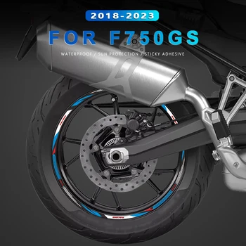 Motocikla Riteņu Uzlīme Ūdensizturīgs Loka Decal F750GS Piederumi BMW F 750 GS 2023 F750 F 750GS 2018-2022 2019 2020 2021